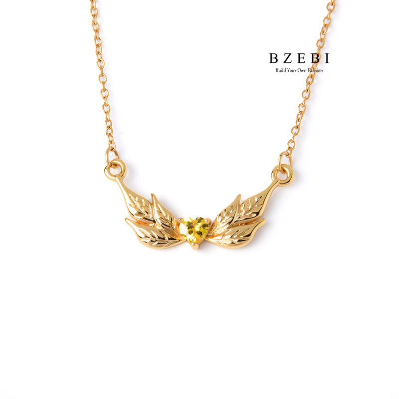 BZEBI Six Pointed Star Necklace