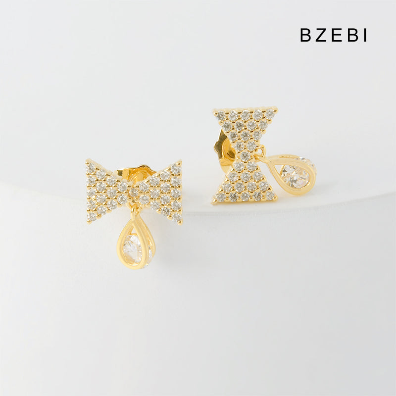 Bow earrings