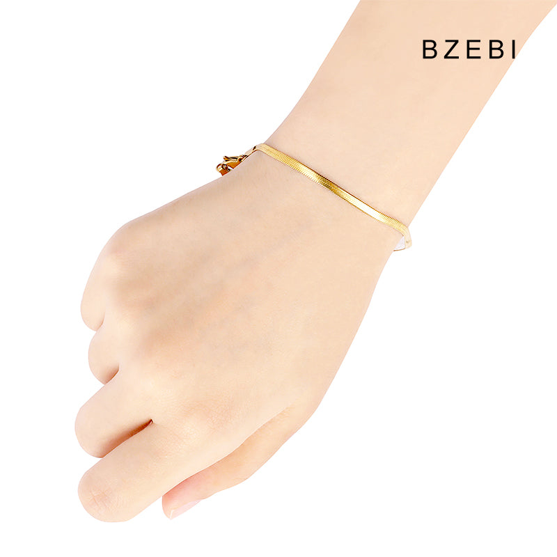 BZEBI snake bone Bracelet