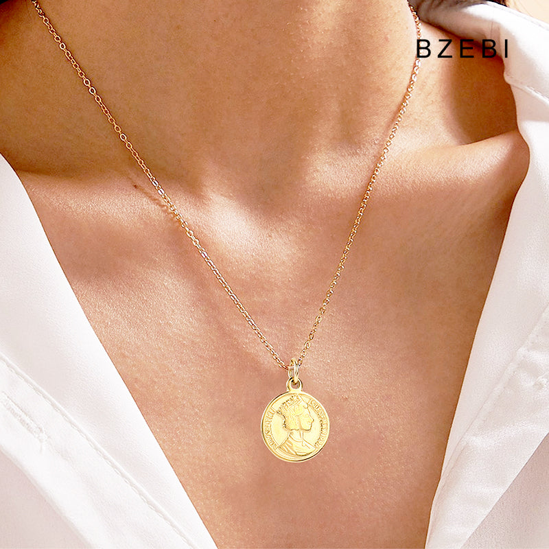 Round Coin Necklace