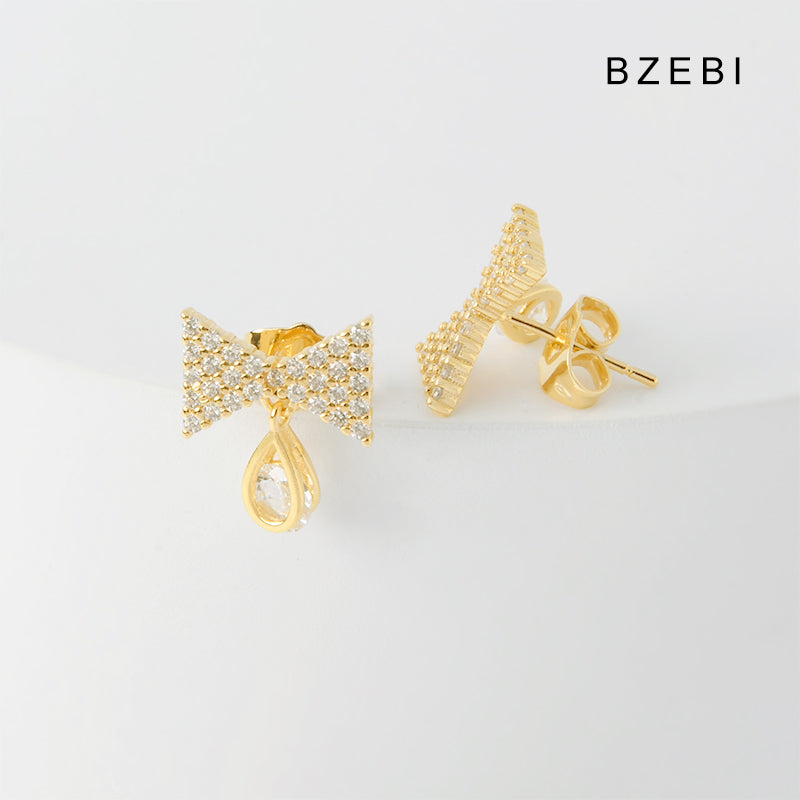 Bow earrings