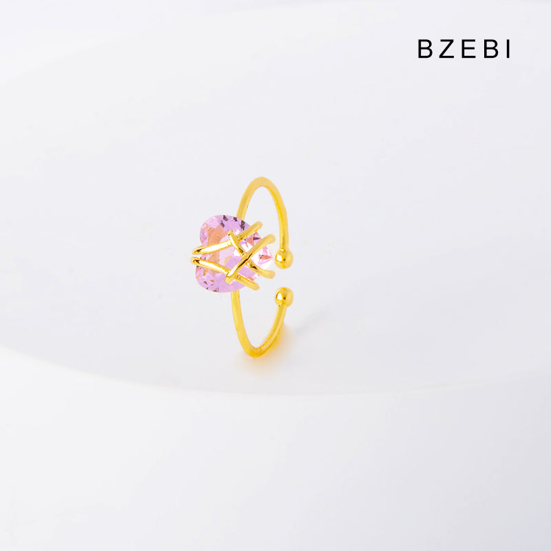 Love zircon ring