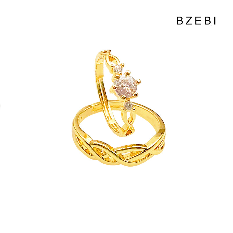 Eternal love zircon ring