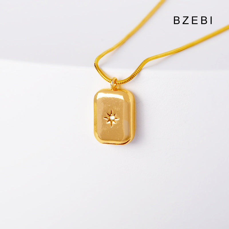 14k original niche sun brand necklace