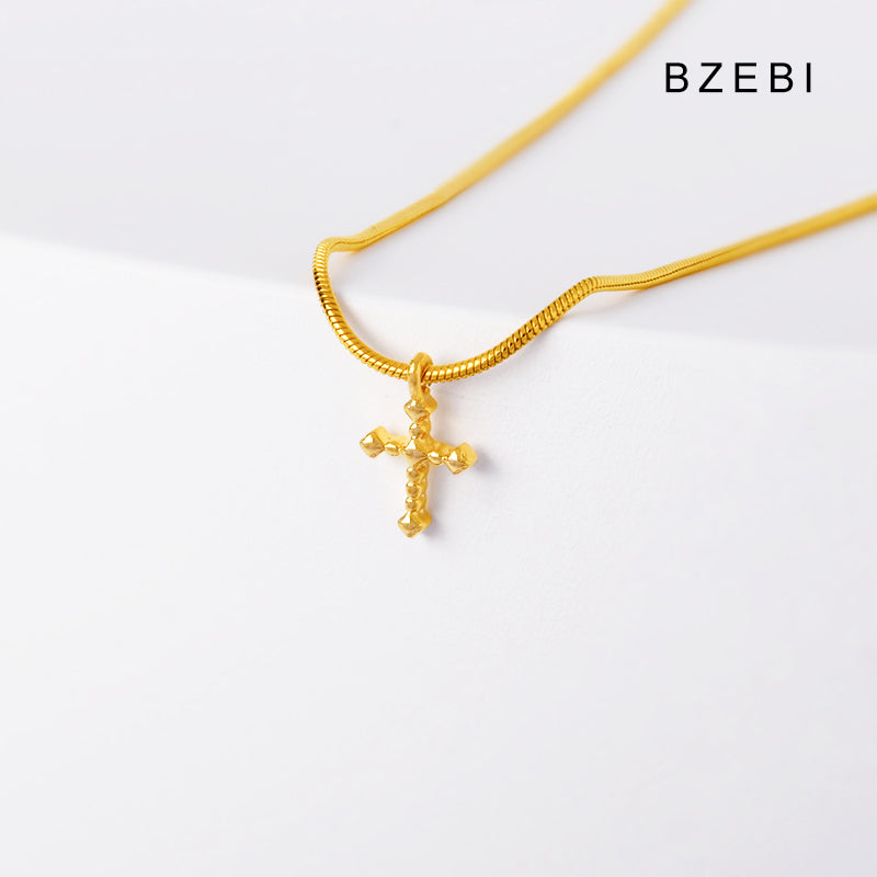 14k premium original cross necklace