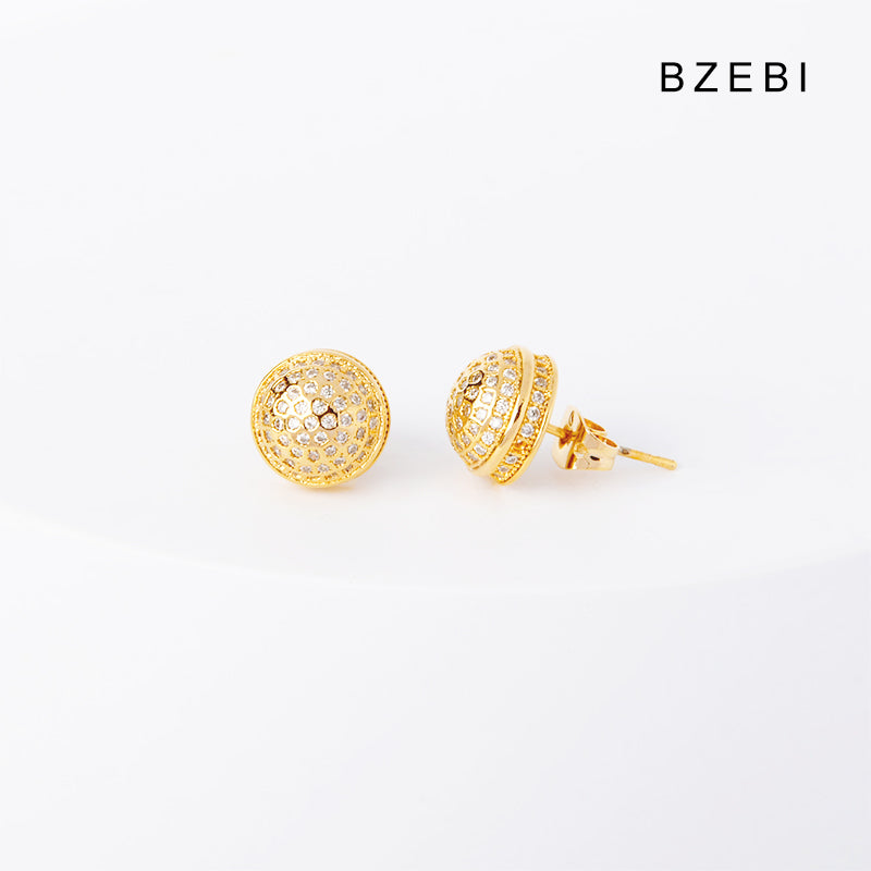 BZEBI14k fashion ring design earrings