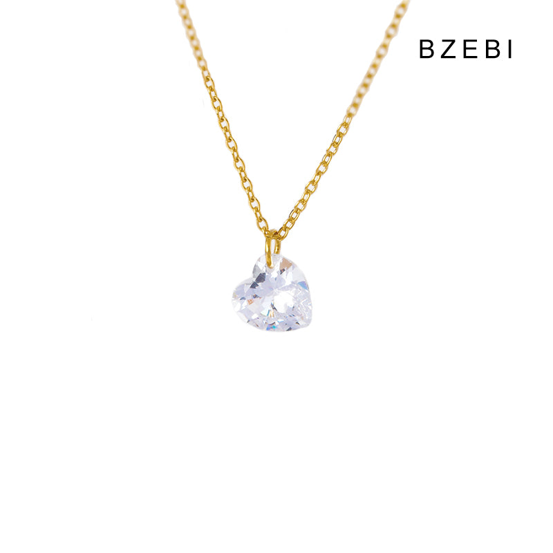 Crystal Zircon Necklace