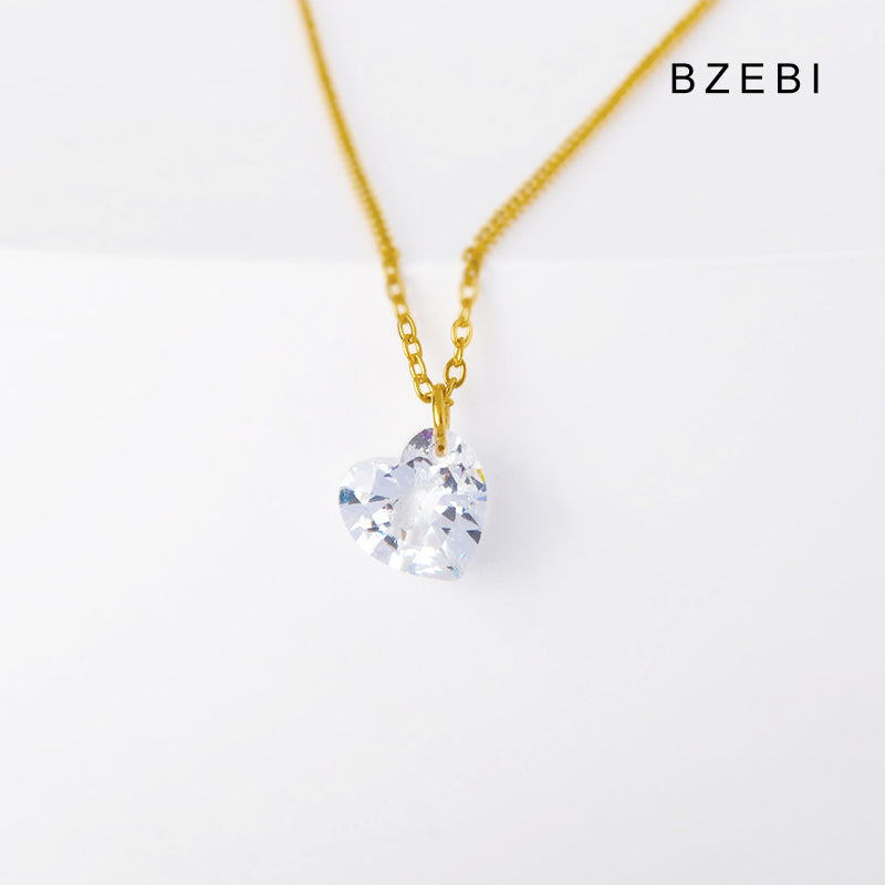 Crystal Zircon Necklace