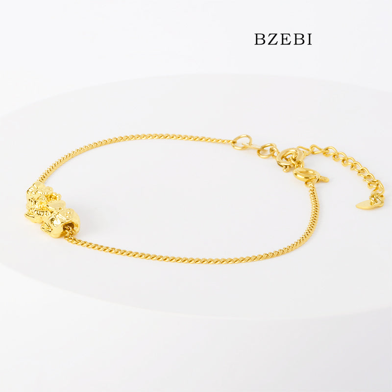 BZEBI 14K PiXiu necklaces