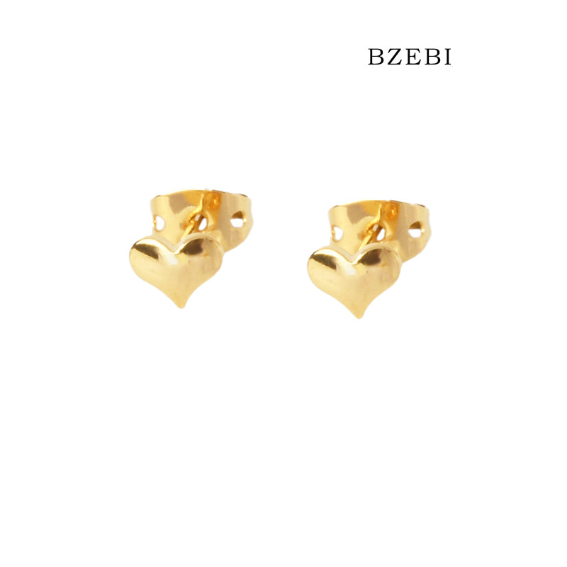 BZEBI 14k Love Fashion Design Earrings