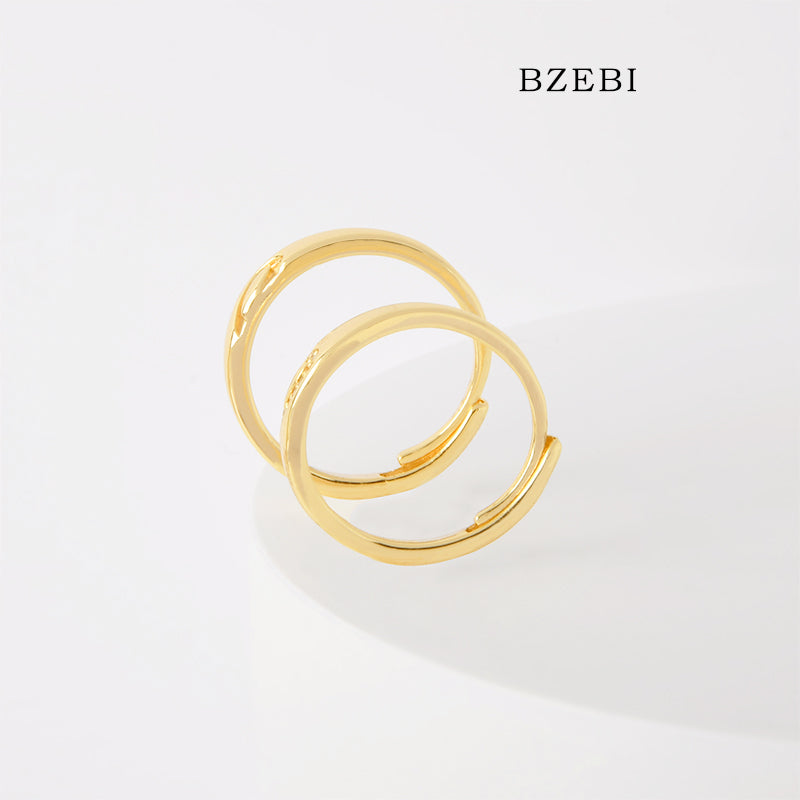 BZEBI Marriage Only Love Couple Ring