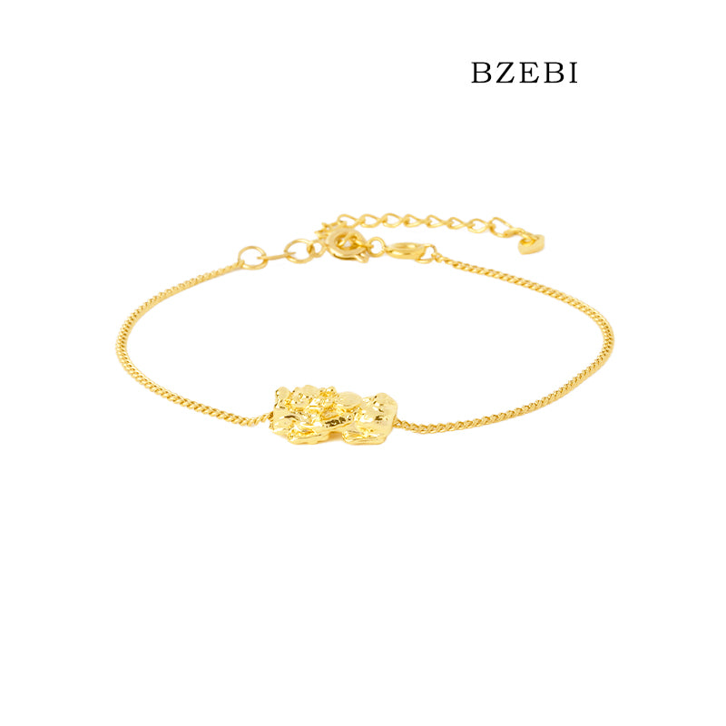 BZEBI 14K PiXiu necklaces