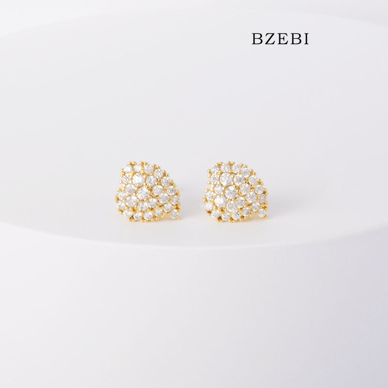 Love Light Luxury Atmosphere 14K Earrings