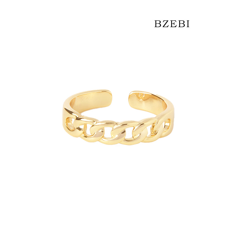 Twist braid open female ring