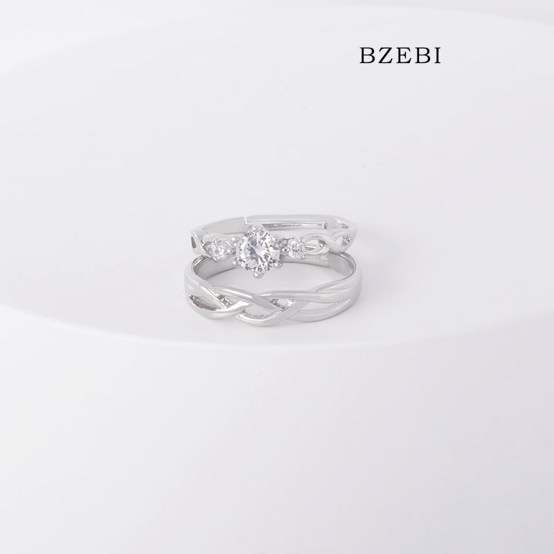 BZEBI Forever love ring