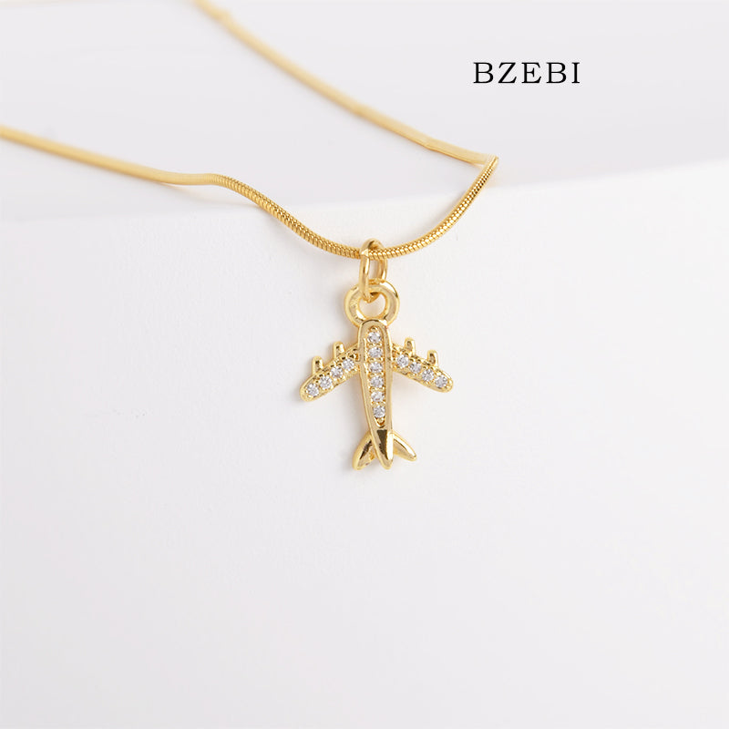 Mini plane fashion clavicle Necklace