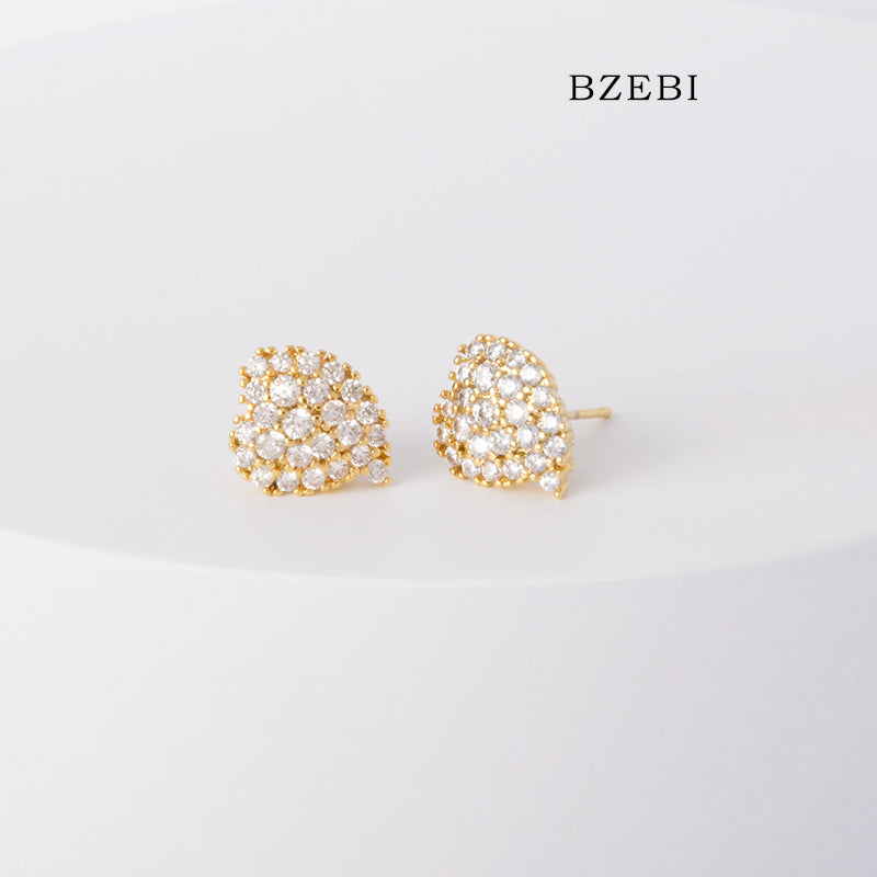 Love Light Luxury Atmosphere 14K Earrings