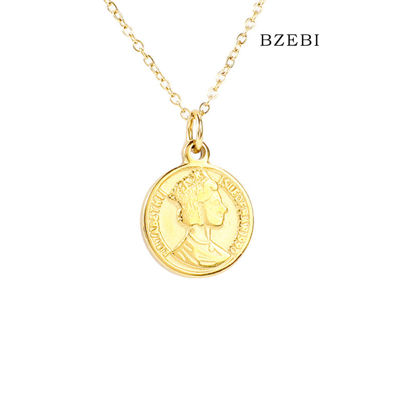 Round Coin Necklace