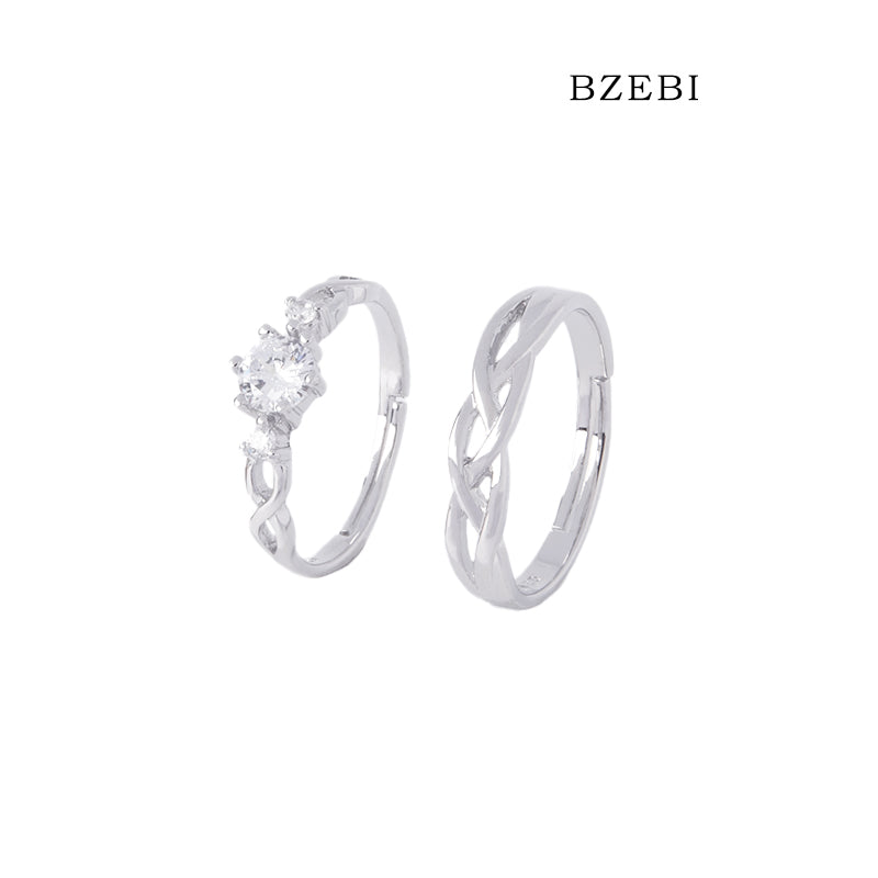 BZEBI Forever love ring