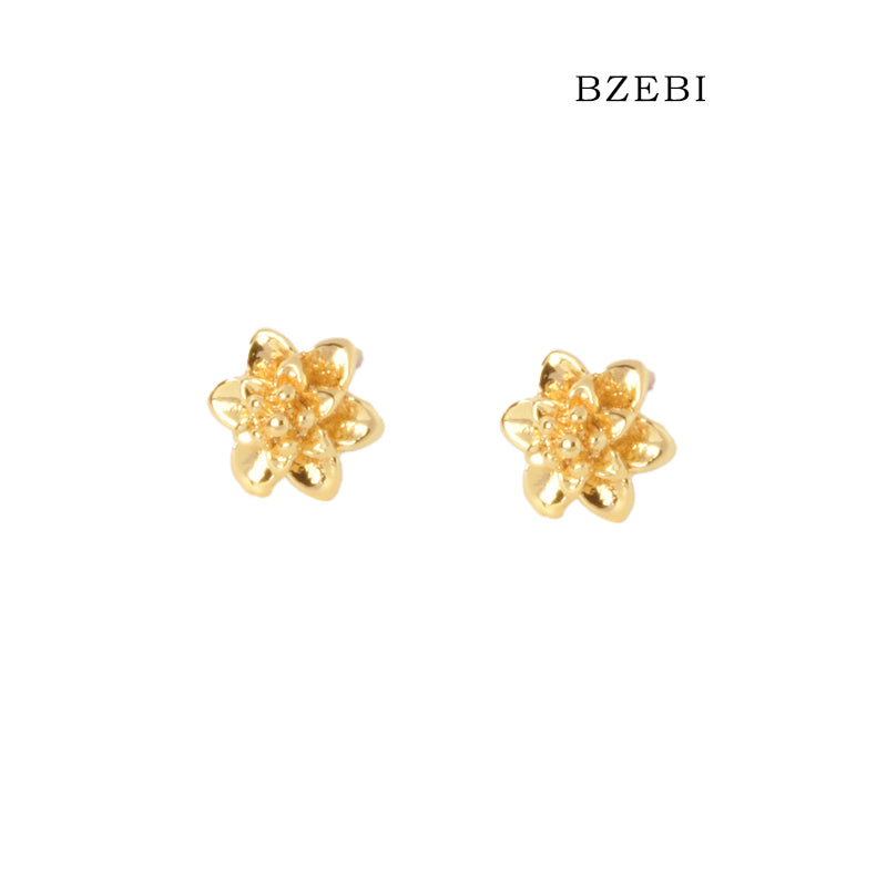 BZEBI 14k honeysuckle fashion earrings women