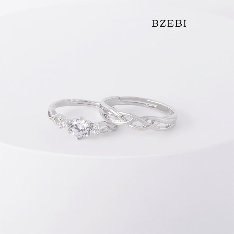 BZEBI Forever love ring