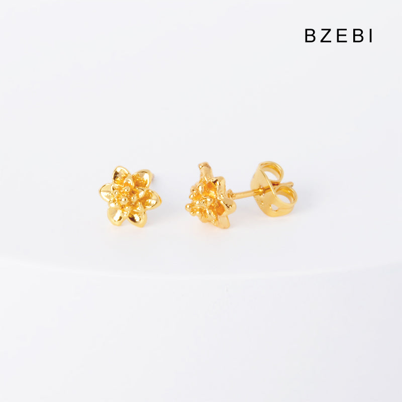 BZEBI 14k honeysuckle fashion earrings women