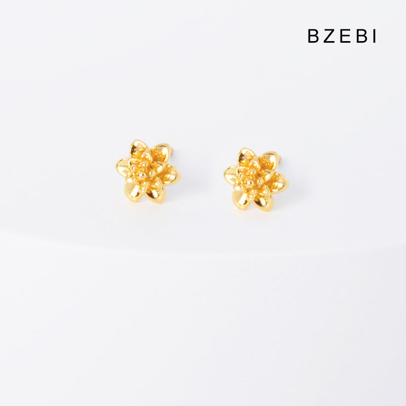 BZEBI 14k honeysuckle fashion earrings women