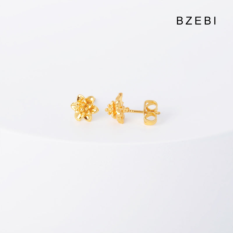 BZEBI 14k honeysuckle fashion earrings women